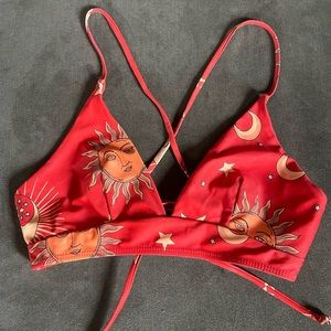 Sun ☀️moon🌙 stars ✨ bikini top